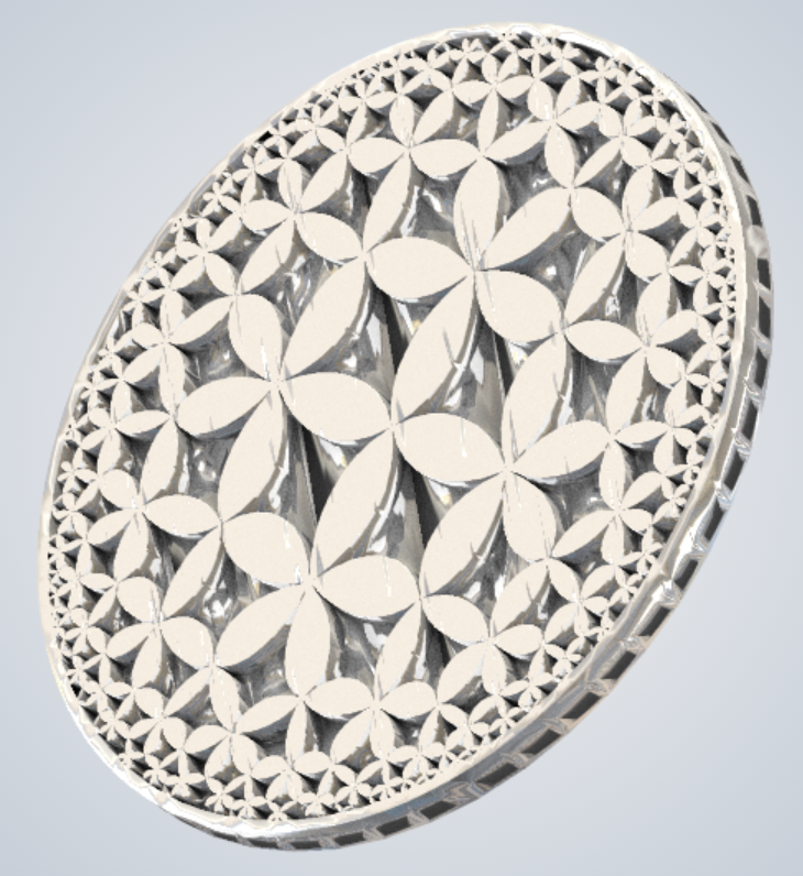 silver hyperbolic
